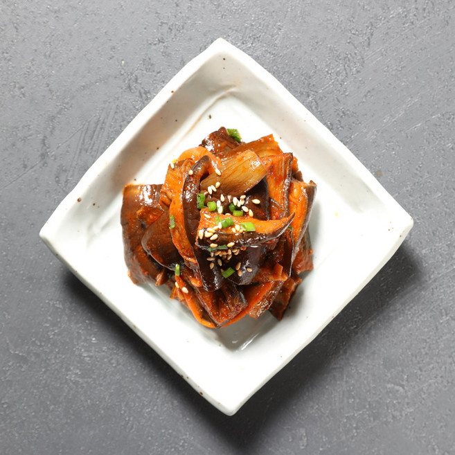 [반찬가게 찬장] 매콤가지볶음 수제반찬 집밥 반찬 배달 맛집, 120g, 1개