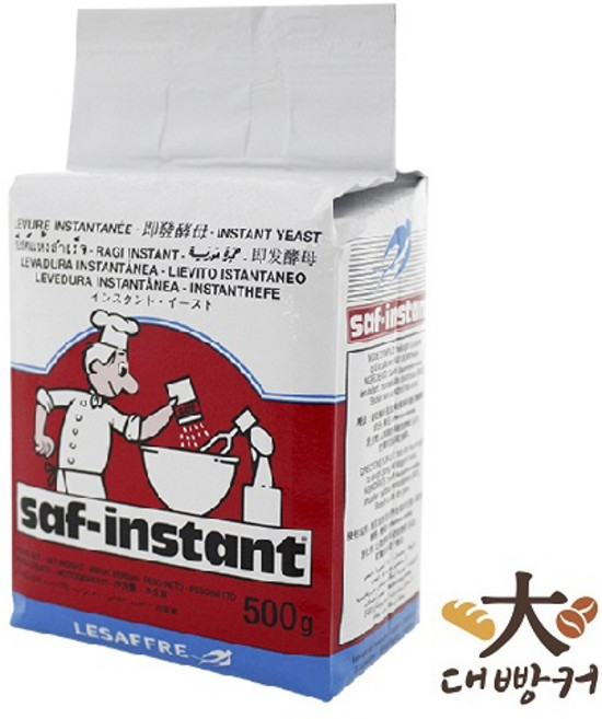 사프인스턴트 드라이 이스트, 500g, 1개
