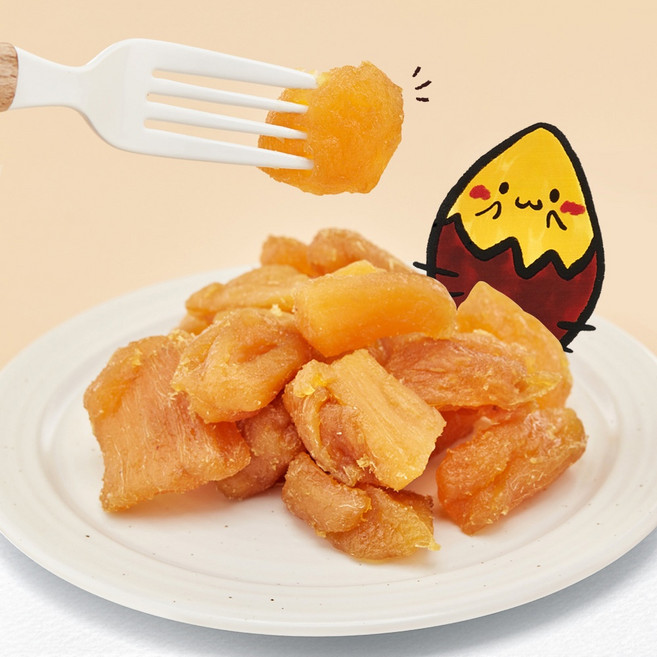 해남 꿀고구마 말랭이 60g X 5봉 무설탕 무색소 무첨가물 간식, 5개