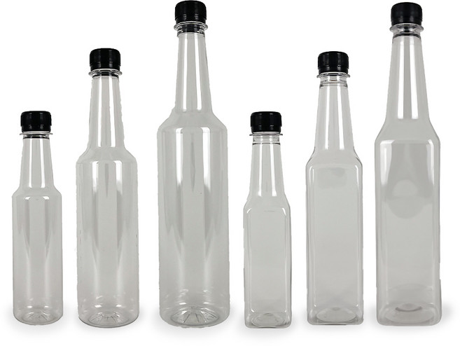 PET 플라스틱 와인병, 500ml 사각와인, 1개