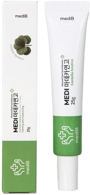 트러블 케어 피부 진정 크림 25g 병풀추출물 함유 민감 피부 관리용, 1 - 쿠팡