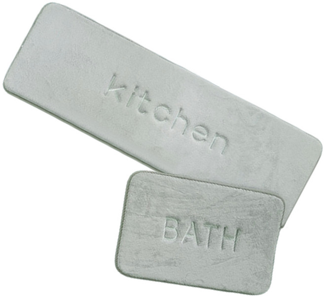 홈데코레 메모리폼 발매트 욕실주방용세트, 민트