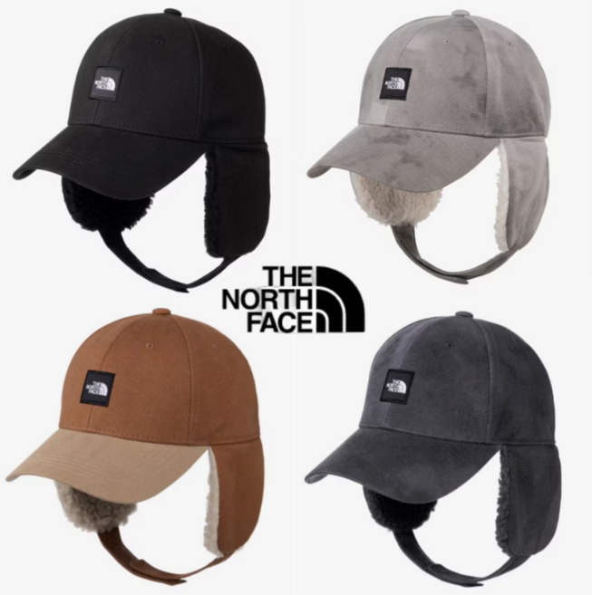 [백화점정품] 노스페이스 남여공용 털모자 볼캡 귀돌이 군밤모자 귀달이볼캡 스키모 고소모, 화이트샌드