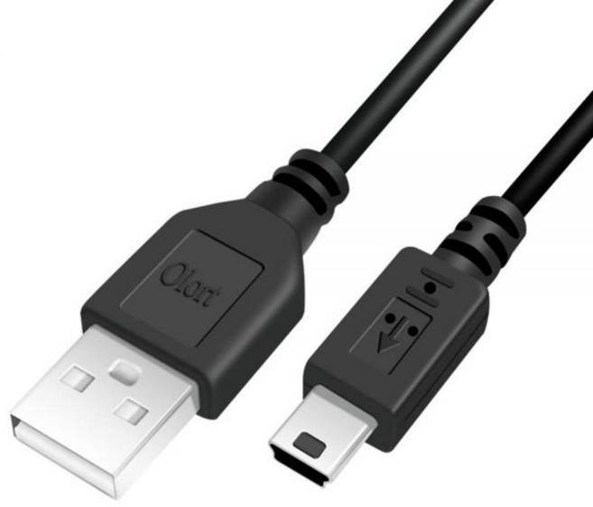Olort텍사스 계측기 TI84 Plus CE 그래핑 TI 84 C 실버 에디션 계산기 충전 코드와 호환되는 USB 전원 충전기 케이블