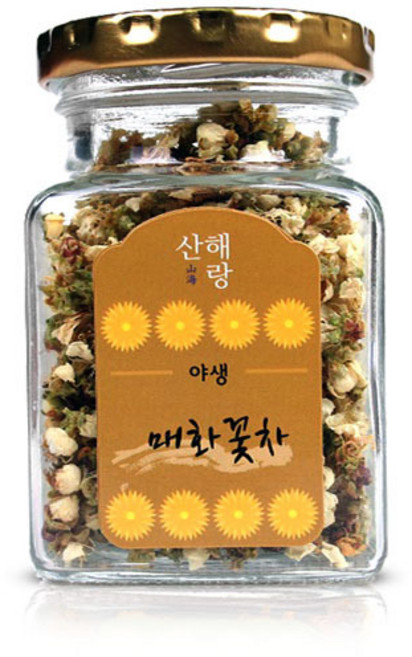 산해랑 수제 덖음 전통 꽃차 볶음차 허브차 중국명차 믹싱블랜딩차 홍차 모음, 1개입, 1개