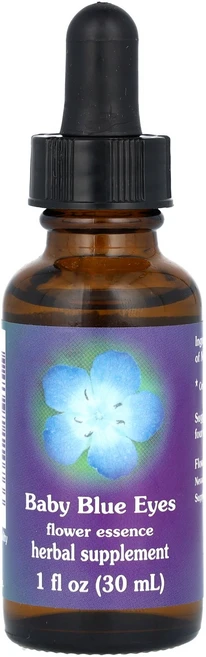 Flower Essence Services Baby Blue Eyes Flower Essence 1 fl oz 30 ml, 1개, 30ml - 쿠팡