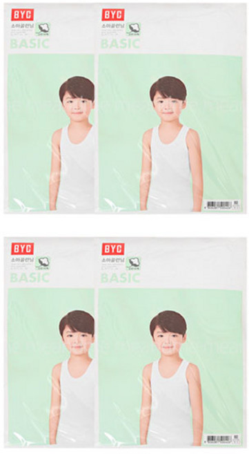 BYC 순면 소아 골런닝 4종 남아동