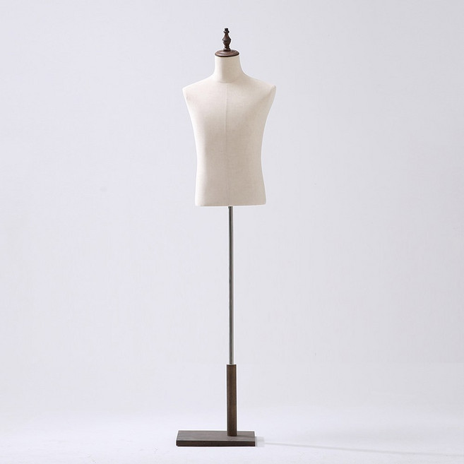 남성 마네킹 상반신 피노키오 의류매장 사각판 철제, 남린넨 빈티지스퀘어, 복고풍 긴 삼각형, 1개