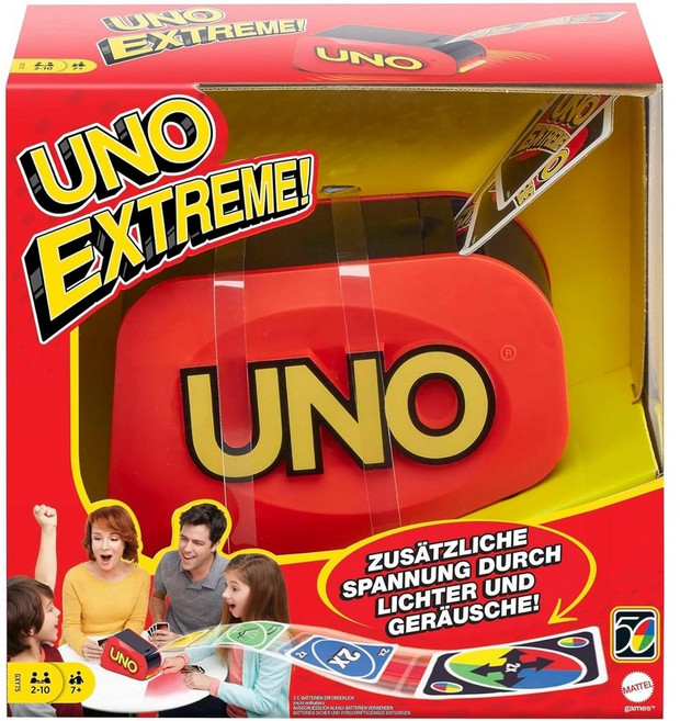 UNO 우노 익스트림 카드게임(GXY75) 가족보드게임, 1개