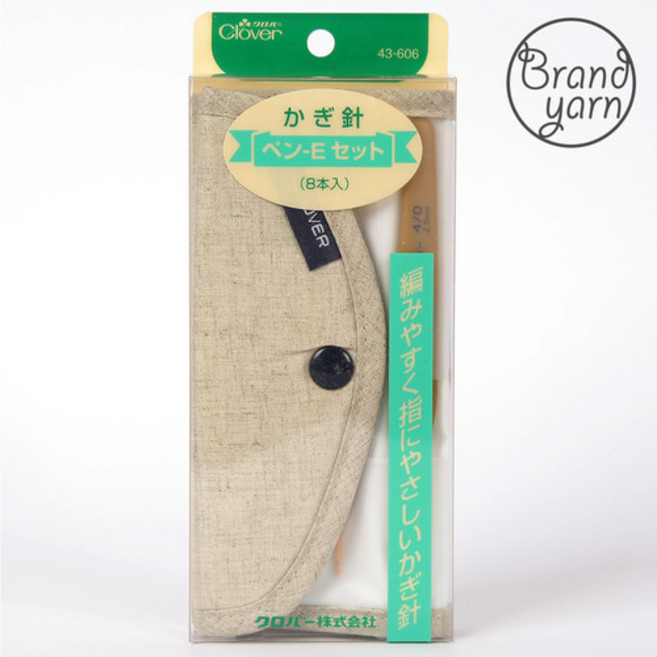Clover 스위밍버드 펜-E 모사용코바늘세트 43-606, 1세트