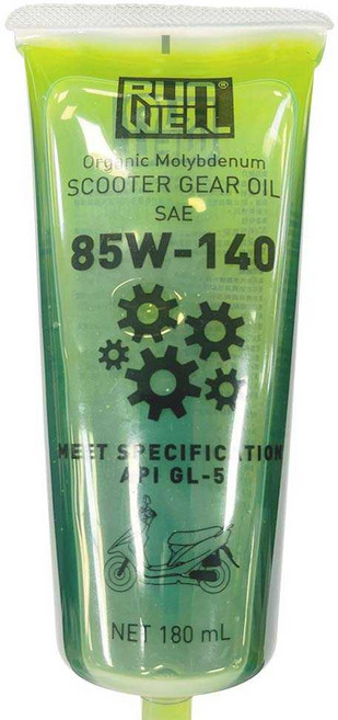 油工廠 RUN WELL 85W140 有機鉬齒輪油 180cc 機車齒輪油, 1個