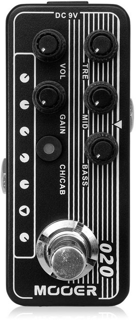 Mooer Micro Preamp 020 프리 앰프 기타 이펙터, 상세페이지 참조, 1개