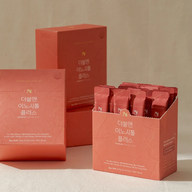 DOUBLEN 이노시톨 플러스 비타민 30p, 120g, 1개 - 쿠팡