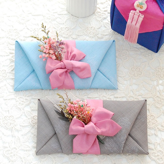 현금 예단 봉투 예단봉투 예단비(신부가 신랑에게) 봉채비(신랑이 신부에게) 용돈봉투 혼례포장단, 무지 한지봉투(경조사/용돈봉투), 02.별하문 하늘 예단봉투