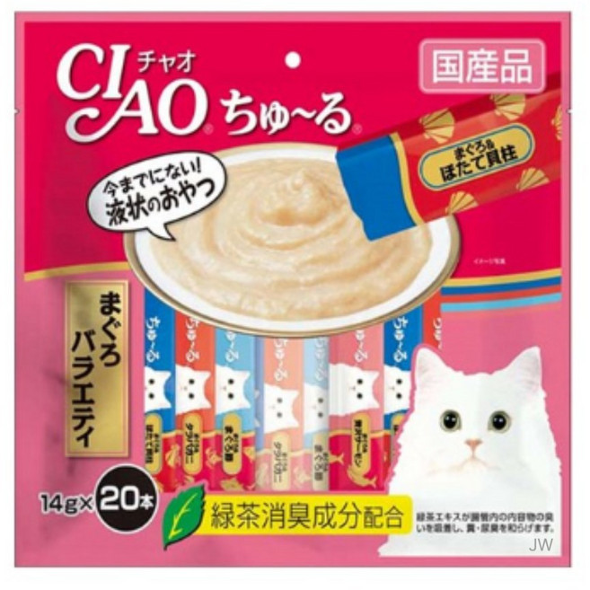 챠오츄르 고양이 버라이어티 간식, 참치, 280g, 1개