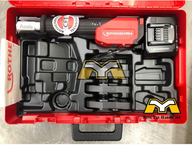 ROTHENBERGER 18V, 1個, ROMAX 4000充電式不鏽鋼壓接機