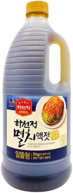 하선정 알뜰형 멸치 액젓 3kg(임박행사 26.09.23), 3kg, 1