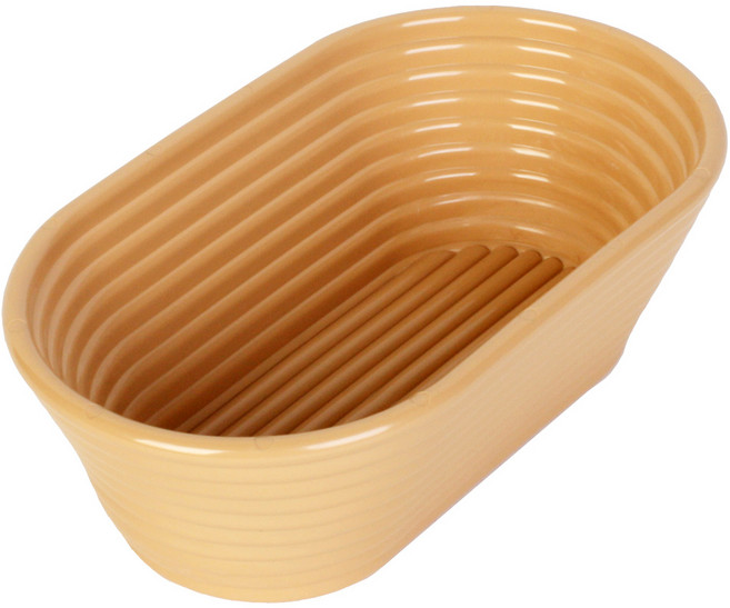 이홈베이커리 천연발효빵틀PP (타원형) 깜빠뉴 반느통, 1개