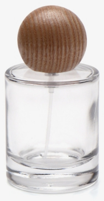 새로핸즈 클림프타입 향수유리용기 실링 투명 브라운 우드볼 50ml, 단품, 단품