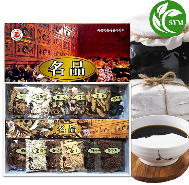 신영몰 십전대보차 십전대보 재료 22가지 2 160g 한방재료 세트, 1박스, 2.16kg