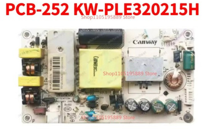 오리지널 ICB H3216C Q320PLUS PCB-252 REV: 0.1 파워 보드 KW-PLE320215H, 01 빠른  Mainland
