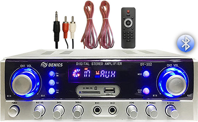 매장용 미니앰프 데닉스 DY-302 국산 블루투스/USB/USB/MP3 업소 가정용 DYSM