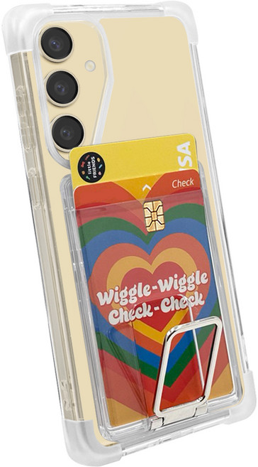 갤럭시 호환 스탠드톡 카드수납 범퍼 케이스