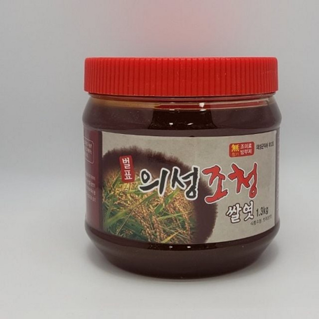 1.3kg 의성조청 깻엿 조청, 1개