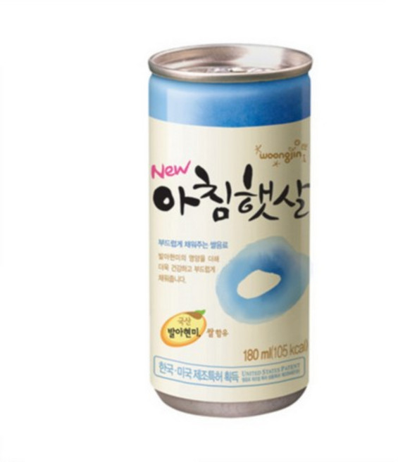 웅진 현미아침햇살 180mlx15캔, 180ml, 상세페이지 참조