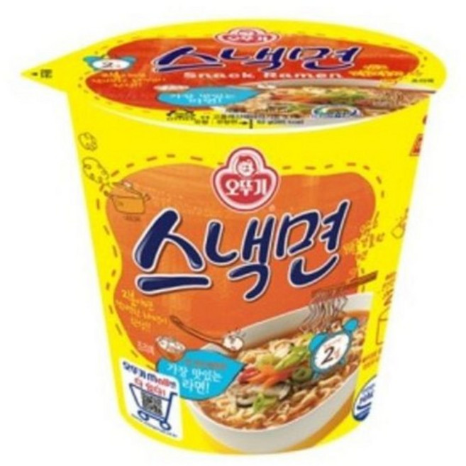 오뚜기 스낵면 컵 6개 1세트, 9개