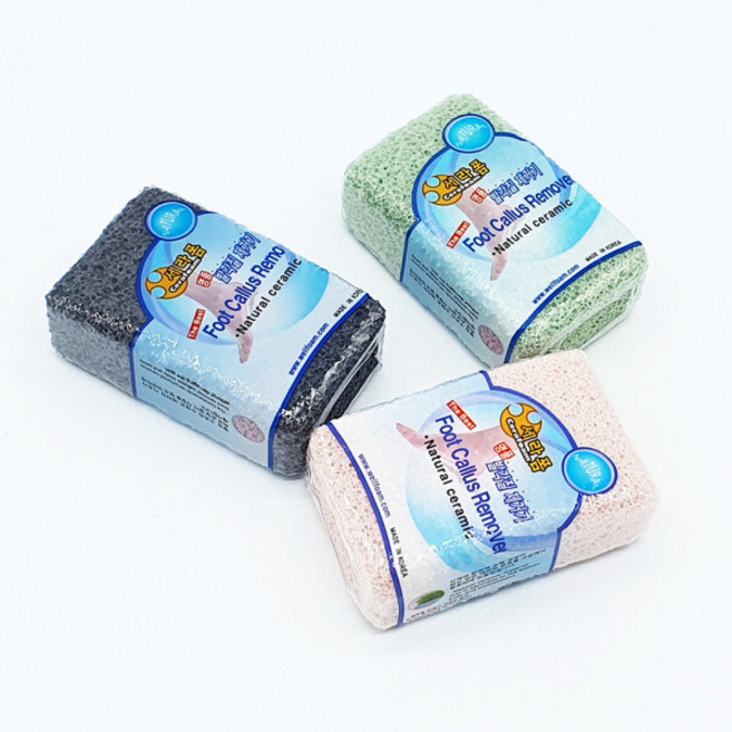 웰폼 세라폼 미들 라운드 발각질 제거기 랜덤발송, 1개입, 1개