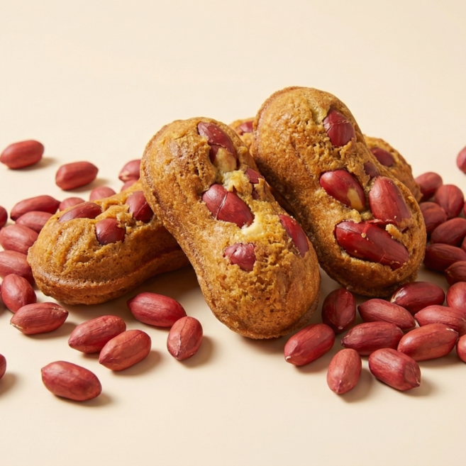 [2배커진] 왕크니까 왕고소한 춘천식 왕왕 땅콩빵, 1개, 450g