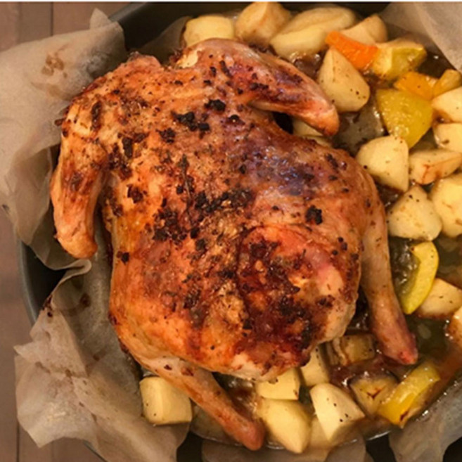 부산깡통시장 국내산 옛날 오븐구이닭 1+1(염지된 생닭), 500g, 2개, 핫오븐구이닭(염지된 생닭)