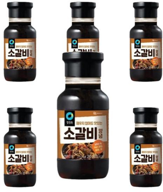 정원 청정원 소갈비 양념 280g 6개
