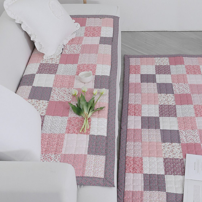 세라패치 30수 광목순면100% 소파패드 미끄럼방지 사계절 (돌소파패드 3인 4인) 쇼파매트