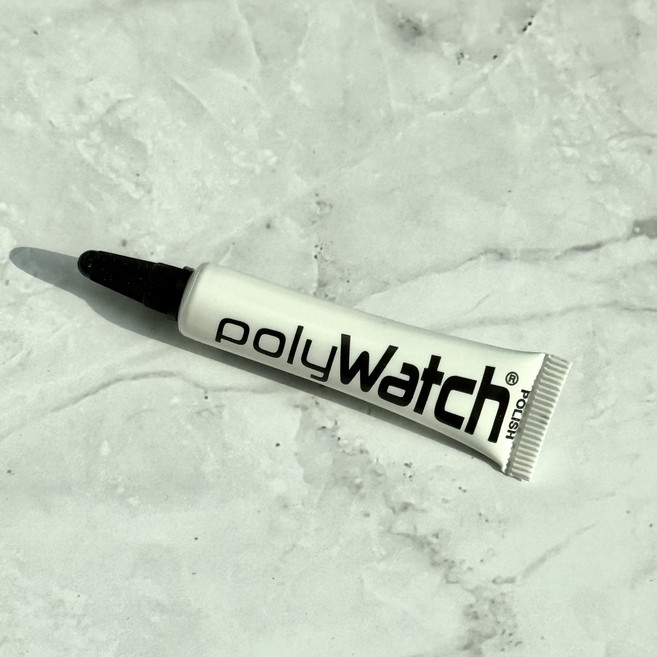 폴리워치 플라스틱 시계 유리 스크래치 기스 흠집제거