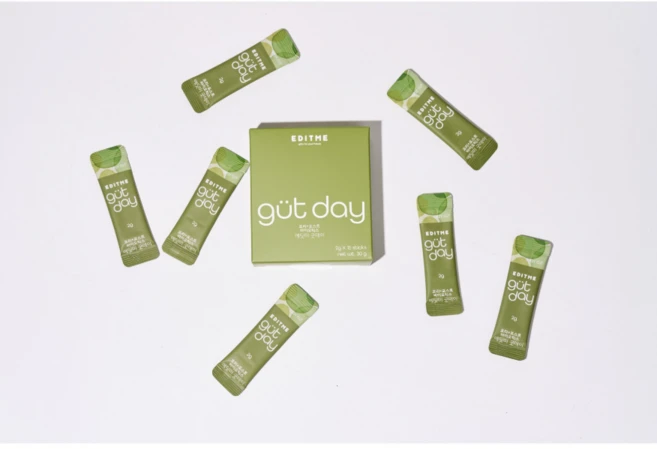 식이섬유+포스트바이오틱스 에딧미 Gut day, 1개, 30g - 쿠팡