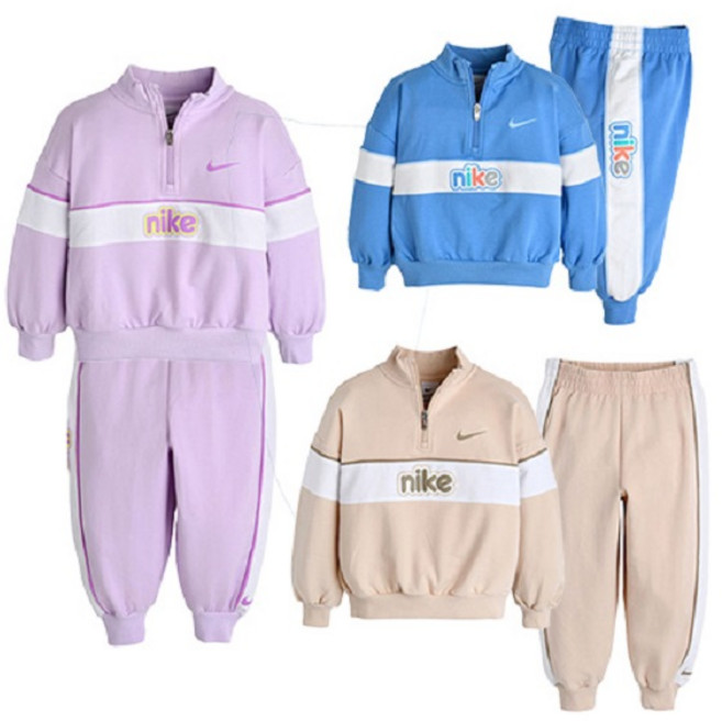 플레이키즈프로 나이키E1D1집팬츠세트(베이비 토들러) A251ST160P 나이키키즈 조던키즈 나이키상하세트