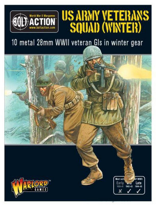 Warlord Games 볼트 액션: 미국 육군 참전용사 분대 (겨울) 350745 6645272708, Warlord Games 볼트 액션: 미국 육군 참전용