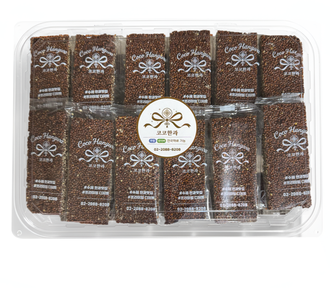 코코한과 수제 들깨강정 고소한 달지않은 건강한 부모님 간식, 1kg, 1개