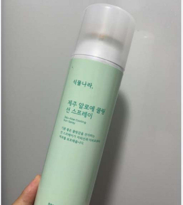 식물나라 제주 알로에 쿨링 선 스프레이, 1개, 100ml