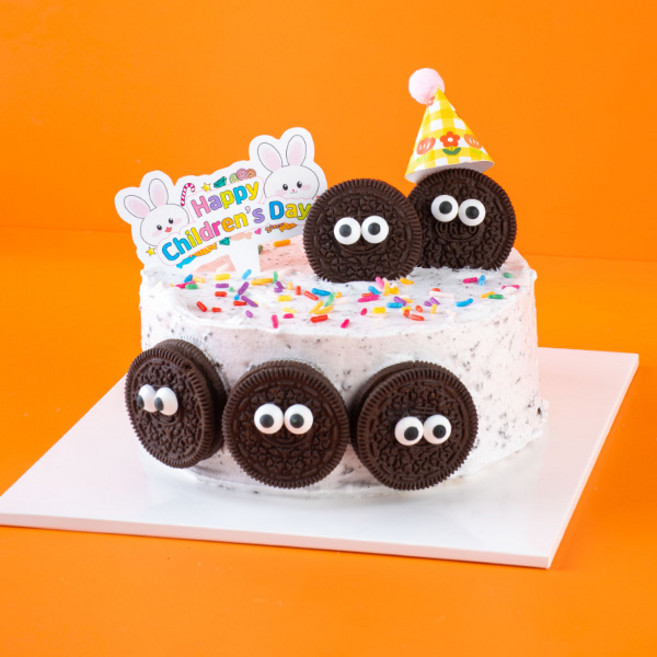 [카페노리][만들기세트] 쿠앤크 파티 케이크 - 포장까지 완벽구성, 1세트, 850g