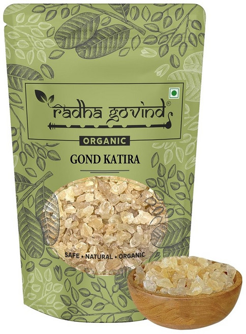 Radha Govind Gond Katira 트라가칸스 검 400g, 1개