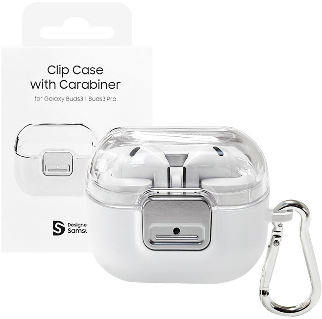 삼성 정품 갤럭시 버즈3 버즈3프로 케이스 카라비너클립 성심당 햇반 하겐다즈, 1개