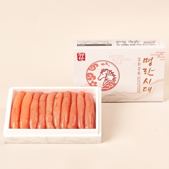 명란시대 저염 숙성 프리미엄 명란 선물세트, 400g, 1개