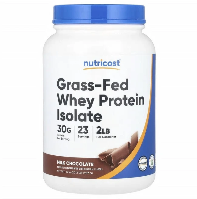Nutricost 목초 사육 분리유청단백질 밀크 초콜릿 907g(2lb) NCS-67561, 907g, 1 - 쿠팡