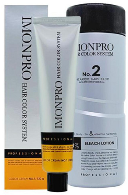 아름다운화장품 아이몬 헤어 칼라 염색약 염모제 120g, B5 밝은밤색, 1개