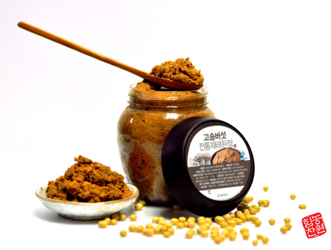 힘찬] 고송버섯 전통재래 된장, 1개, 1kg