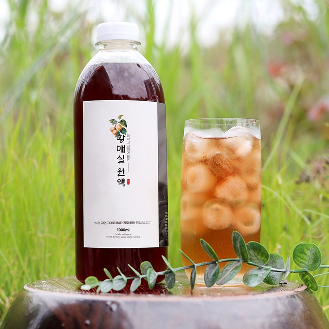 하동 매실청 매실액기스 매실원액 매실엑기스 매실액, 장독숙성 황매실 엑기스[1L X 1병], 1L