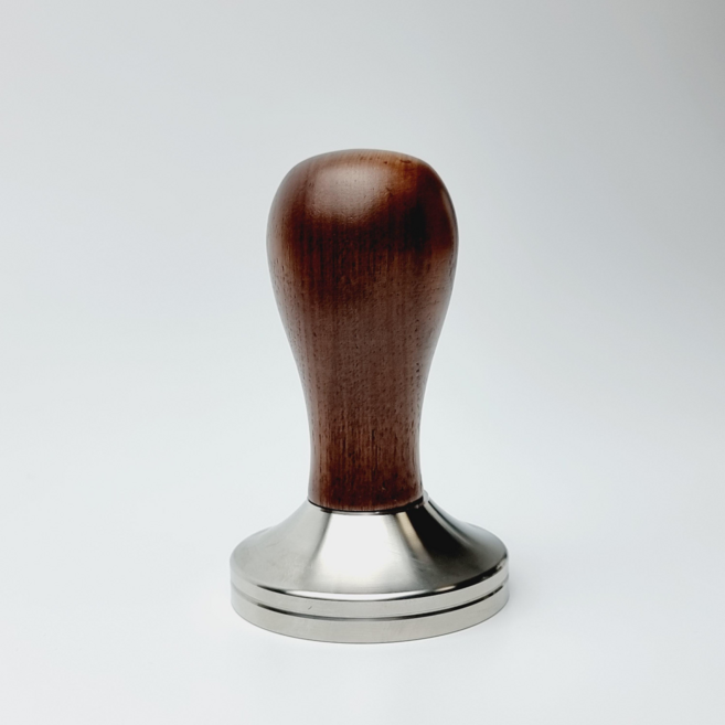 빈플랜트 커피 템퍼 탬퍼 오르테 맥널티 플랜잇 브레빌 레벨링툴, 51mm 호두나무, 1개